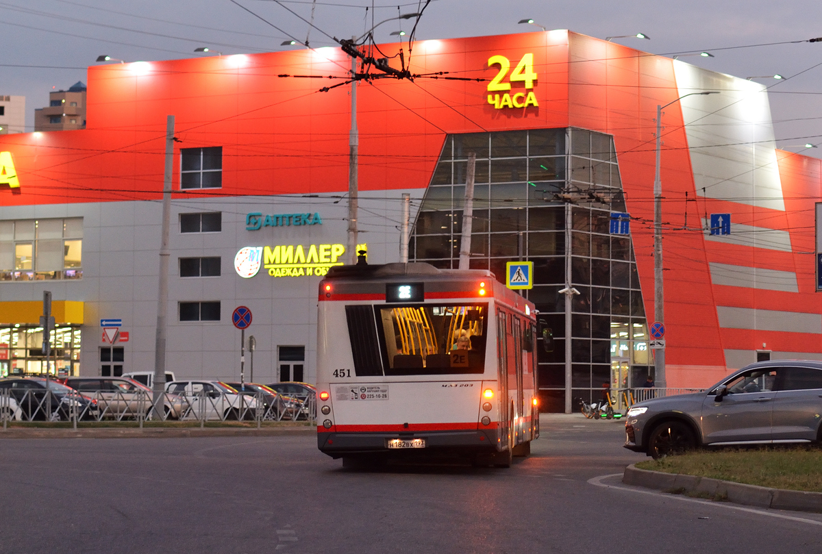 Krasnodar region, MAZ-203.016 # 451