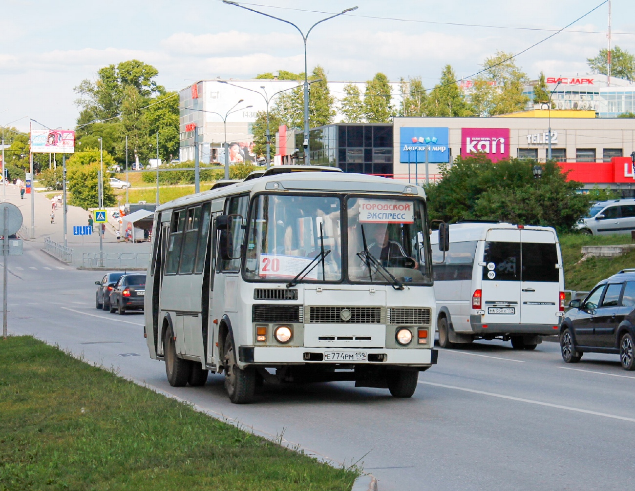 Пермский край, ПАЗ-4234 № Е 774 РМ 159