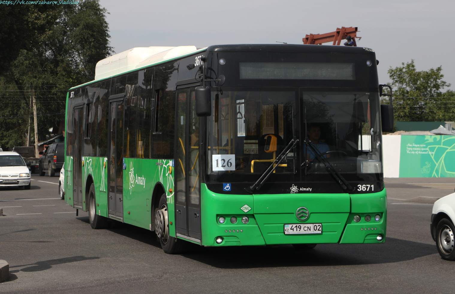 Алматы, Golden Dragon XML6125CN (Hyundai Trans Auto) № 3671