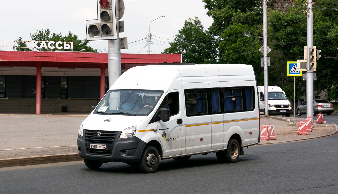 Башкортостан, ГАЗ-A65R33 Next № В 986 НР 702