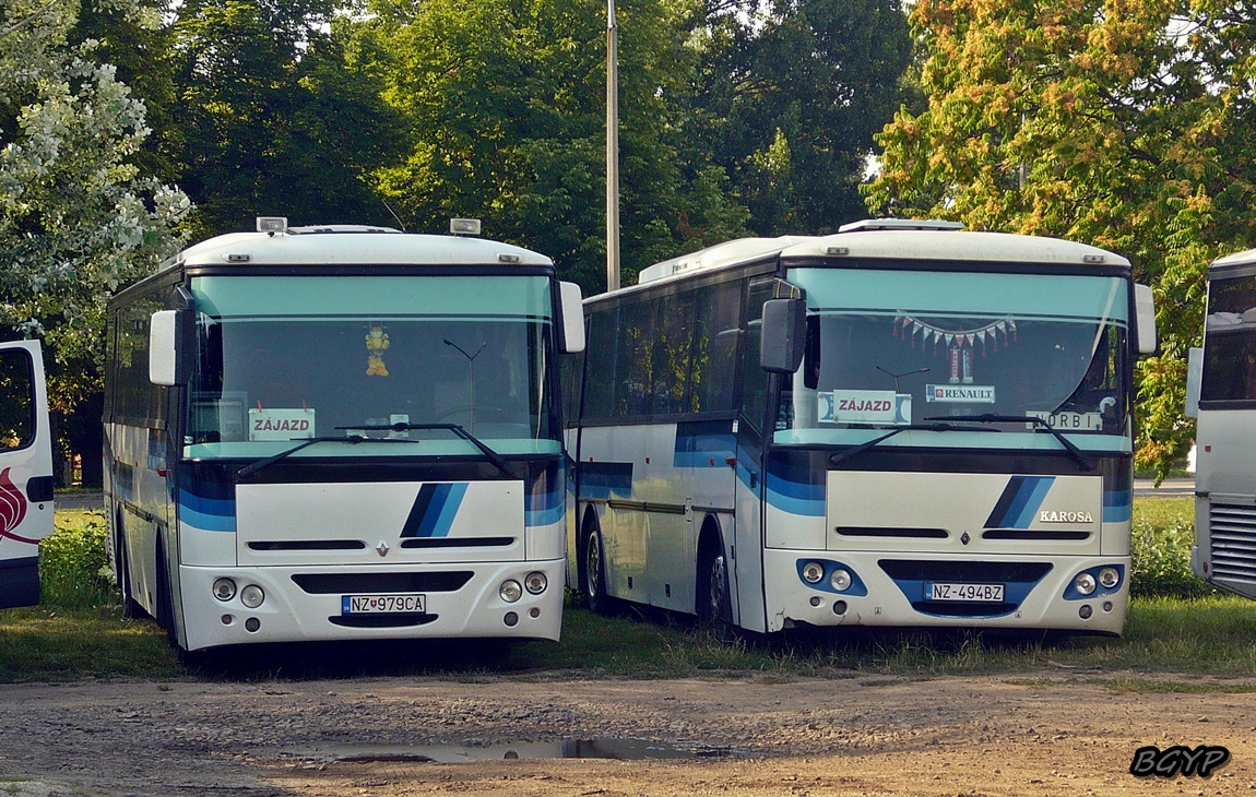 Словакия, Karosa LC936XE.1038 № NZ-979CA; Словакия, Karosa LC936XE.1038 № NZ-494BZ