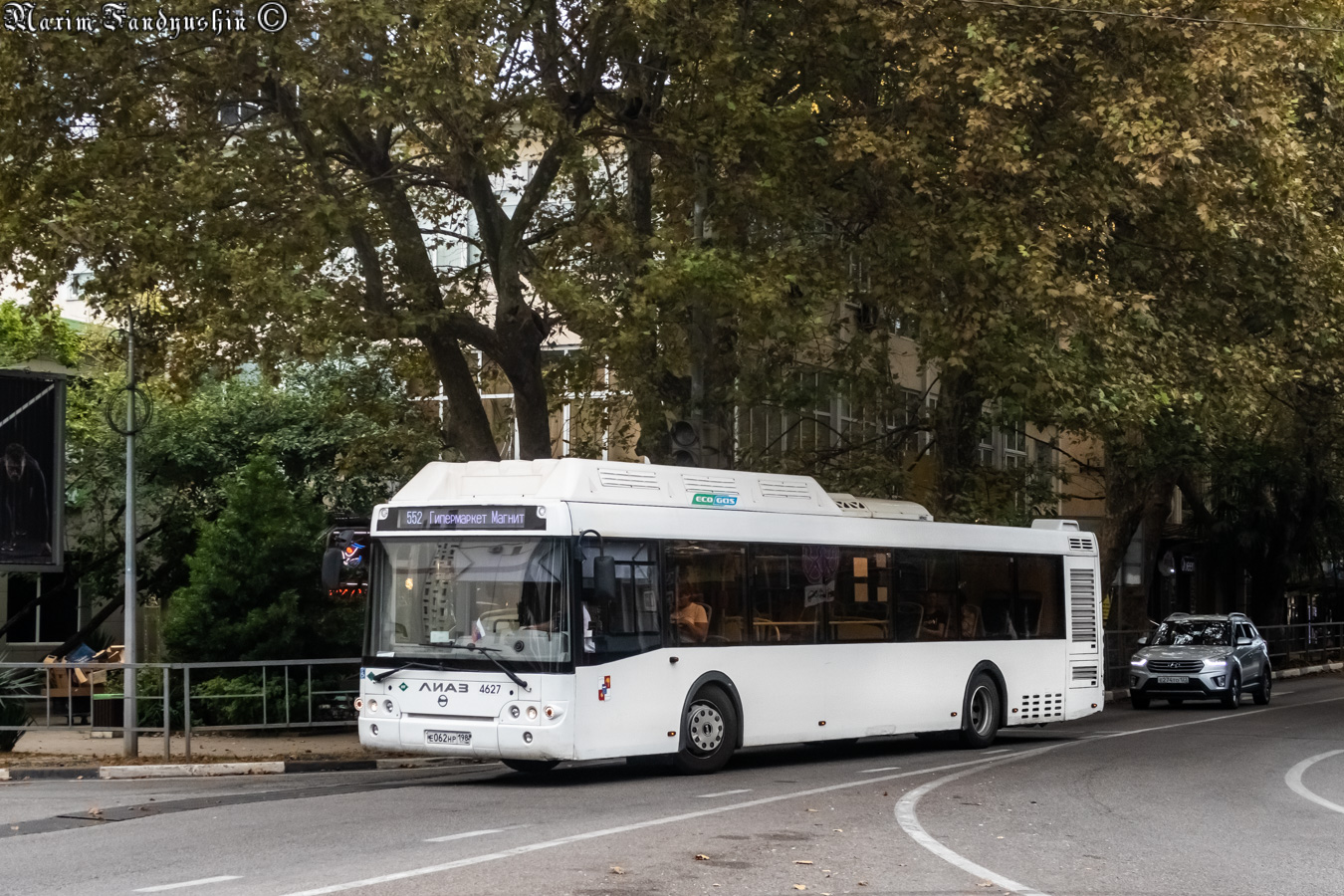 Краснодарский край, ЛиАЗ-5292.67 (CNG) № 4627
