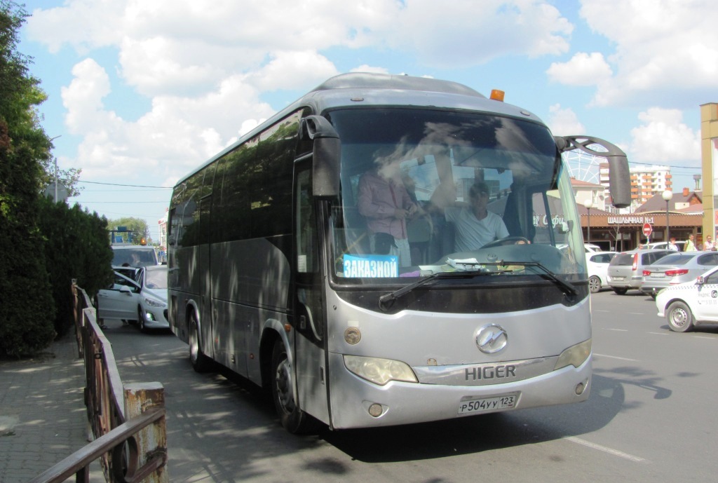 Краснодарский край, Higer KLQ6885 № Р 504 УУ 123