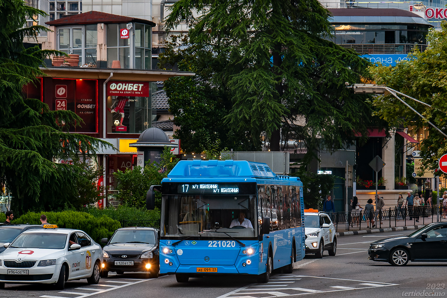 Краснодарский край, ЛиАЗ-5292.67 (CNG) № 221020