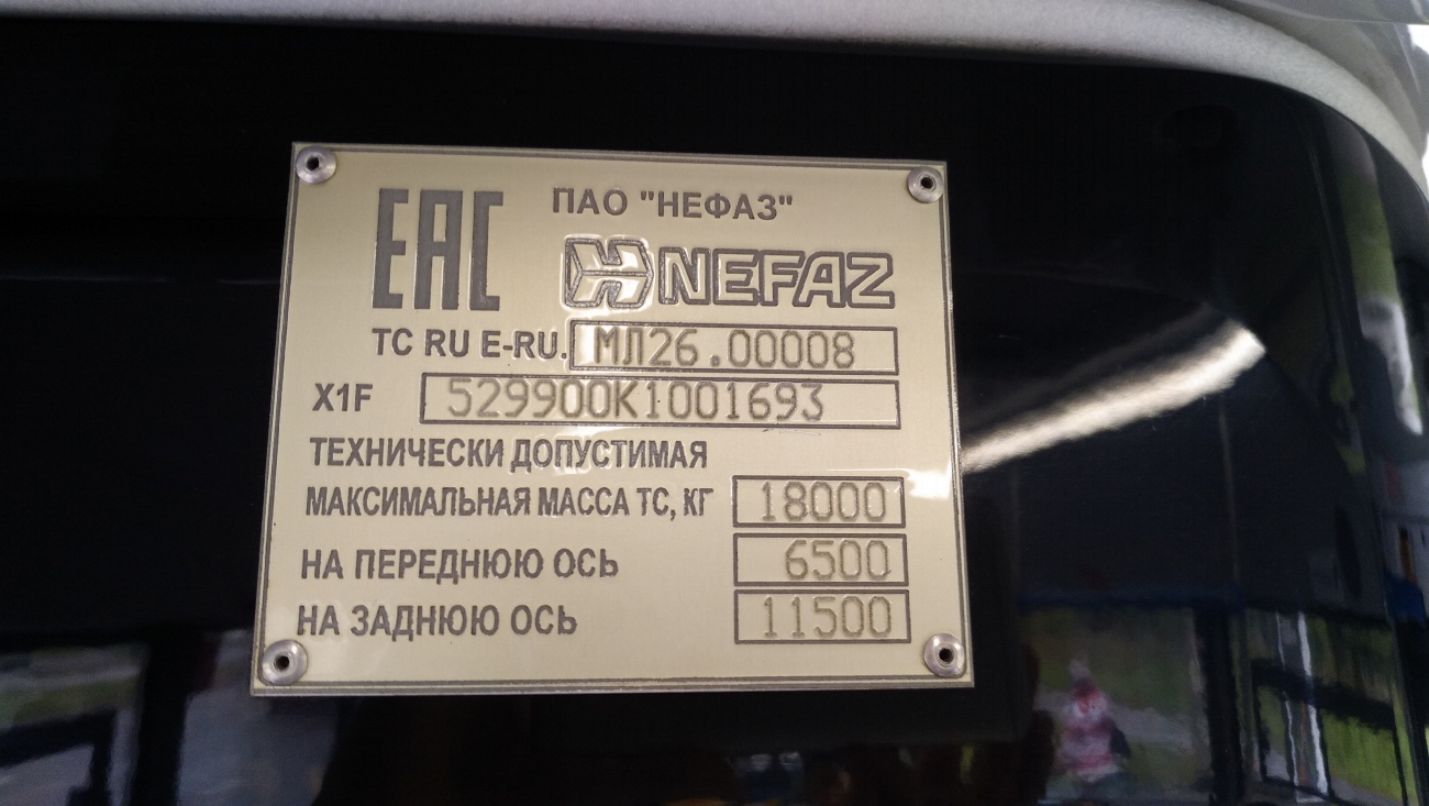 Москва, НефАЗ-5299-40-52 № 191234