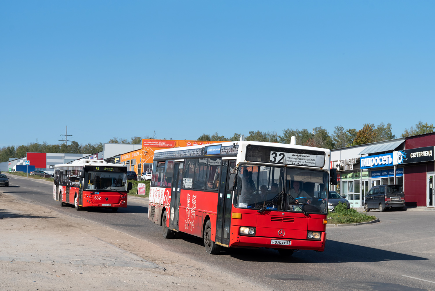 Владимирская область, Mercedes-Benz O405 № Н 070 УХ 33