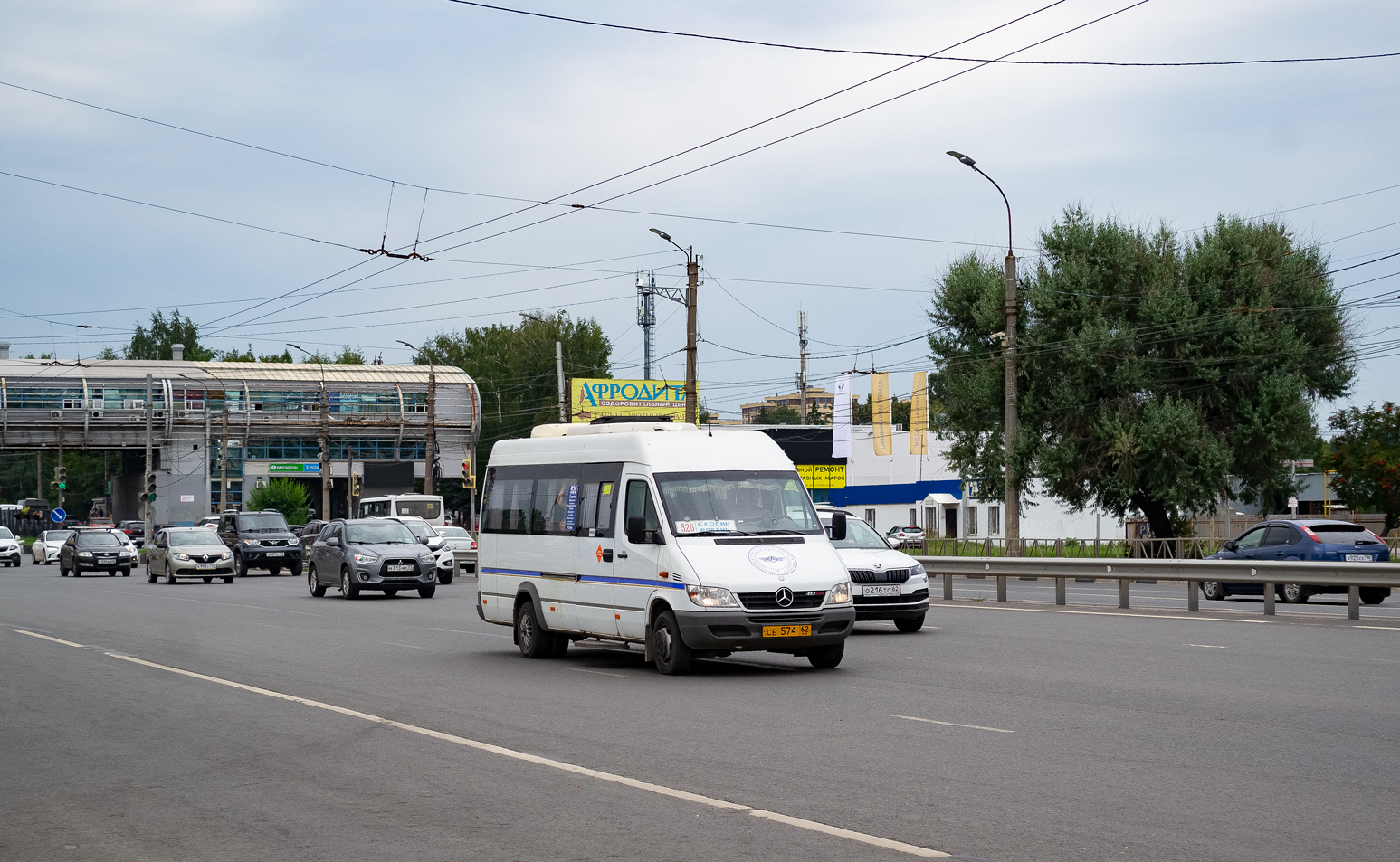 Рязанская область, Луидор-223214 (MB Sprinter Classic) № СЕ 574 62