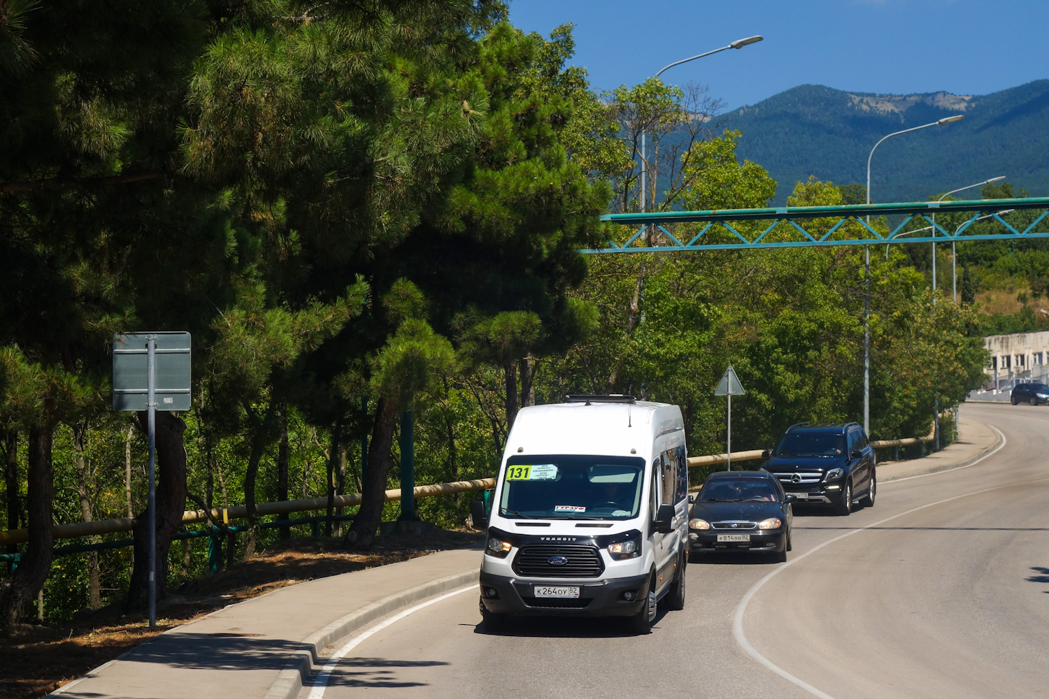 Республика Крым, Ford Transit FBD [RUS] (X2F.ESG.) № К 264 ОУ 82
