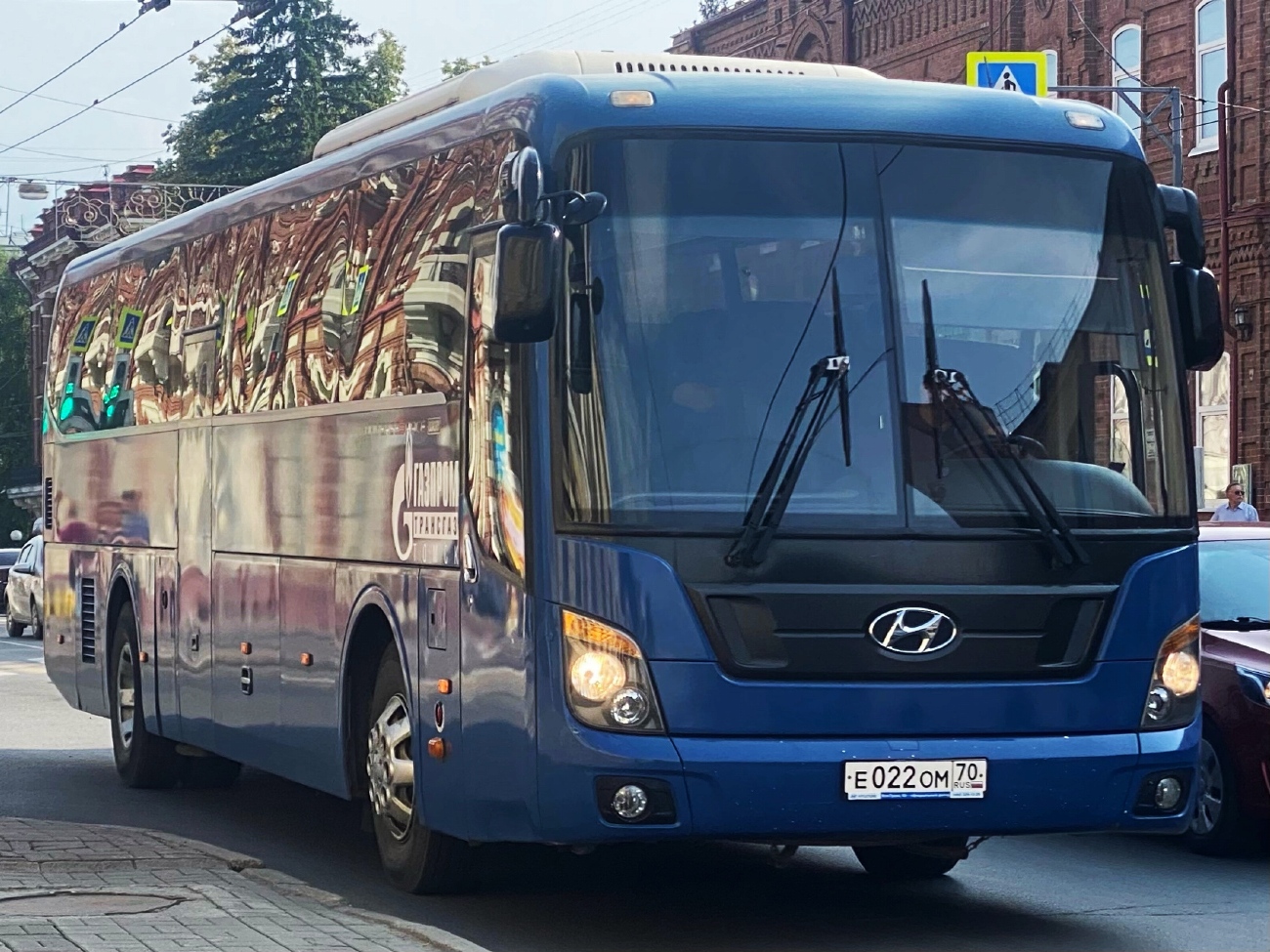 Томская область, Hyundai Universe Space Luxury № Е 022 ОМ 70