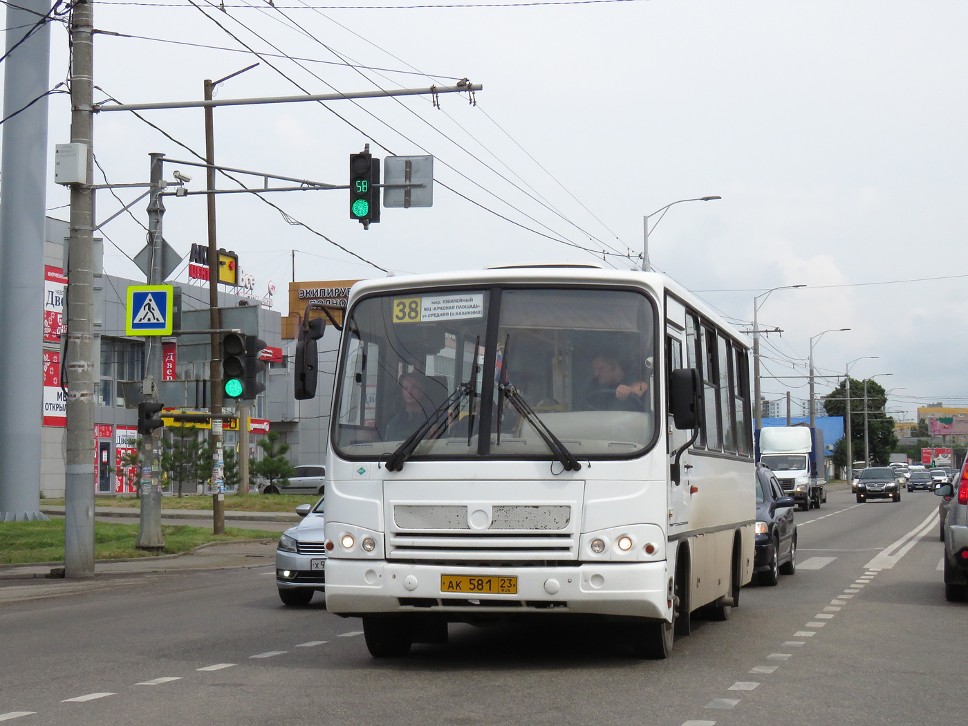 Краснодарский край, ПАЗ-320302-11 № АК 581 23