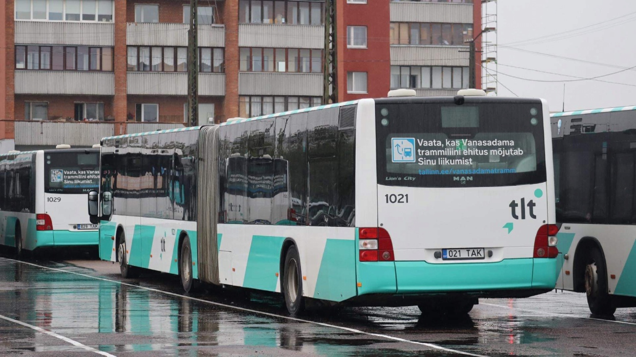 Эстония, MAN A40 Lion's City GL NG323 № 1021