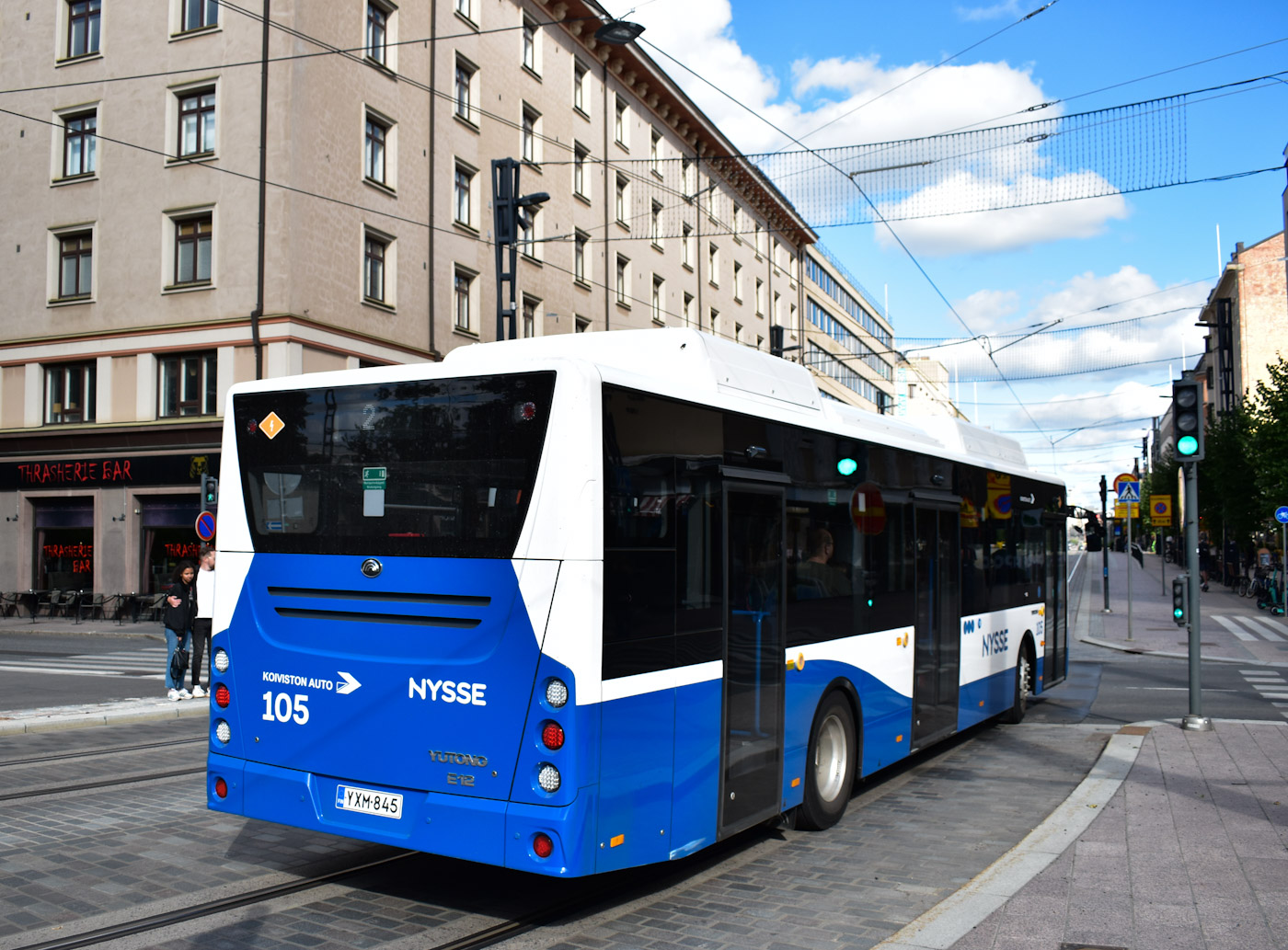 Финляндия, Yutong E12 (ZK6128BEVG) № 105