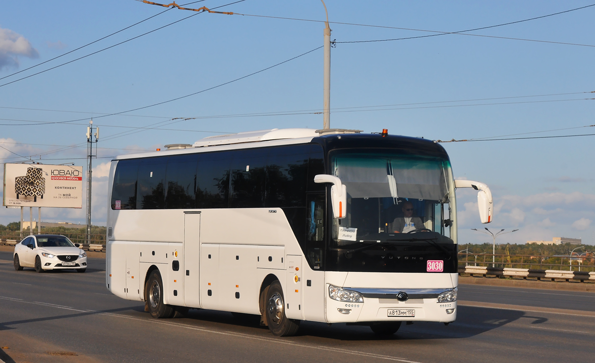 Омская область, Yutong ZK6122H9 № 3030