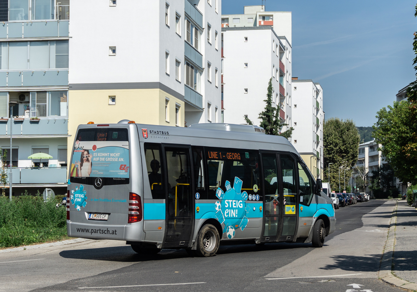 Австрия, Mercedes-Benz Sprinter City 65 № E 985 CP