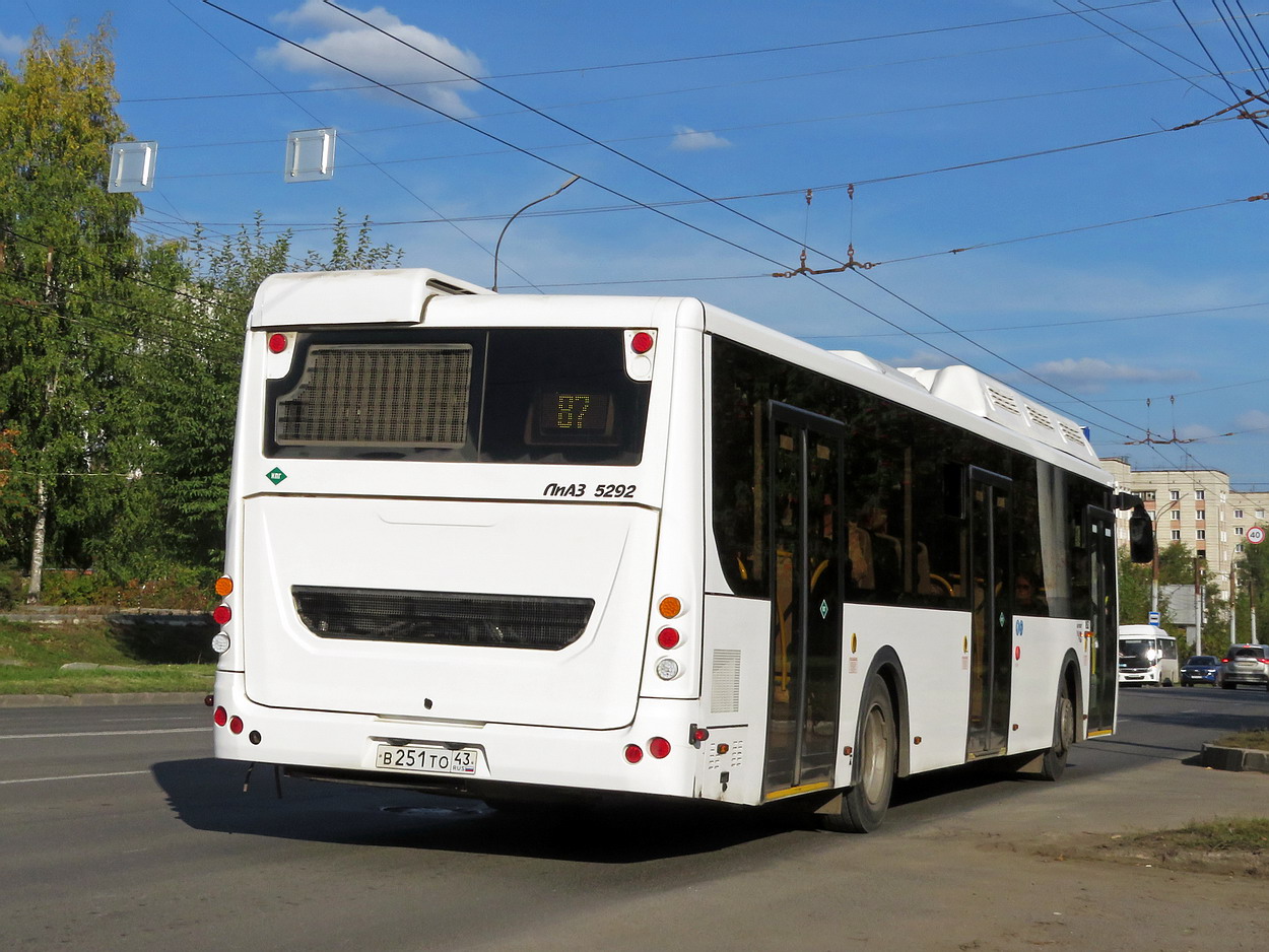 Кировская область, ЛиАЗ-5292.67 (CNG) № х852
