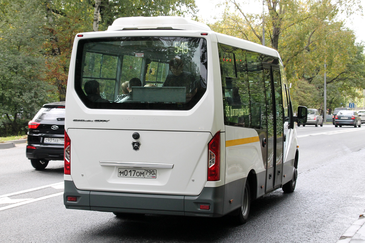 Московская область, ГАЗ-A68R52 City № М 017 ОМ 790