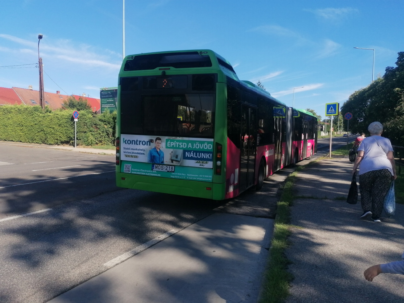 Венгрия, Volvo 7900A № MOS-218