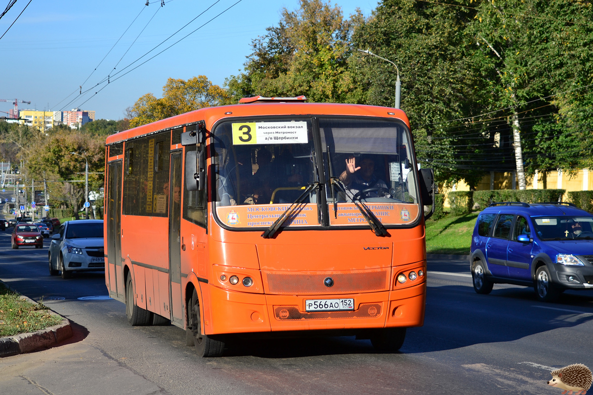 Нижегородская область, ПАЗ-320414-05 "Вектор" № Р 566 АО 152