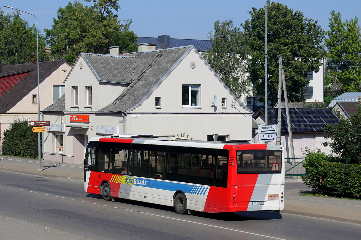 Lithuania, VDL Berkhof Ambassador 200 # 16