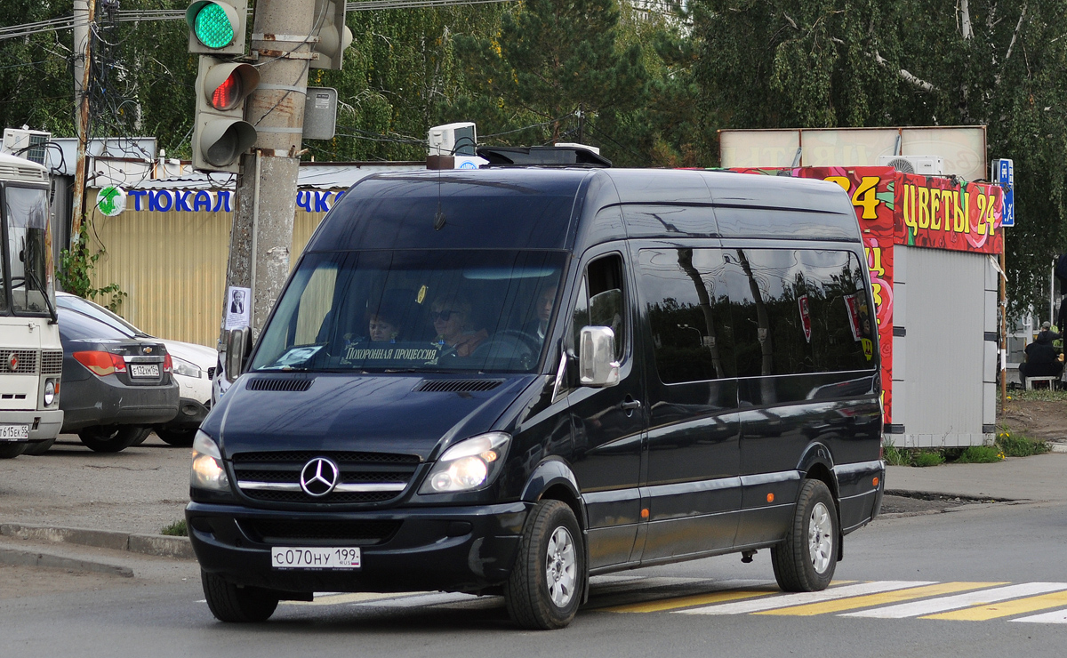 Омская область, Mercedes-Benz Sprinter W906 315CDI № С 070 НУ 199