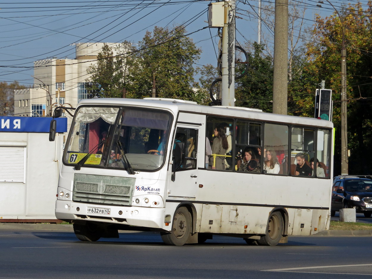 Кировская область, ПАЗ-320402-05 № Р 632 РВ 43