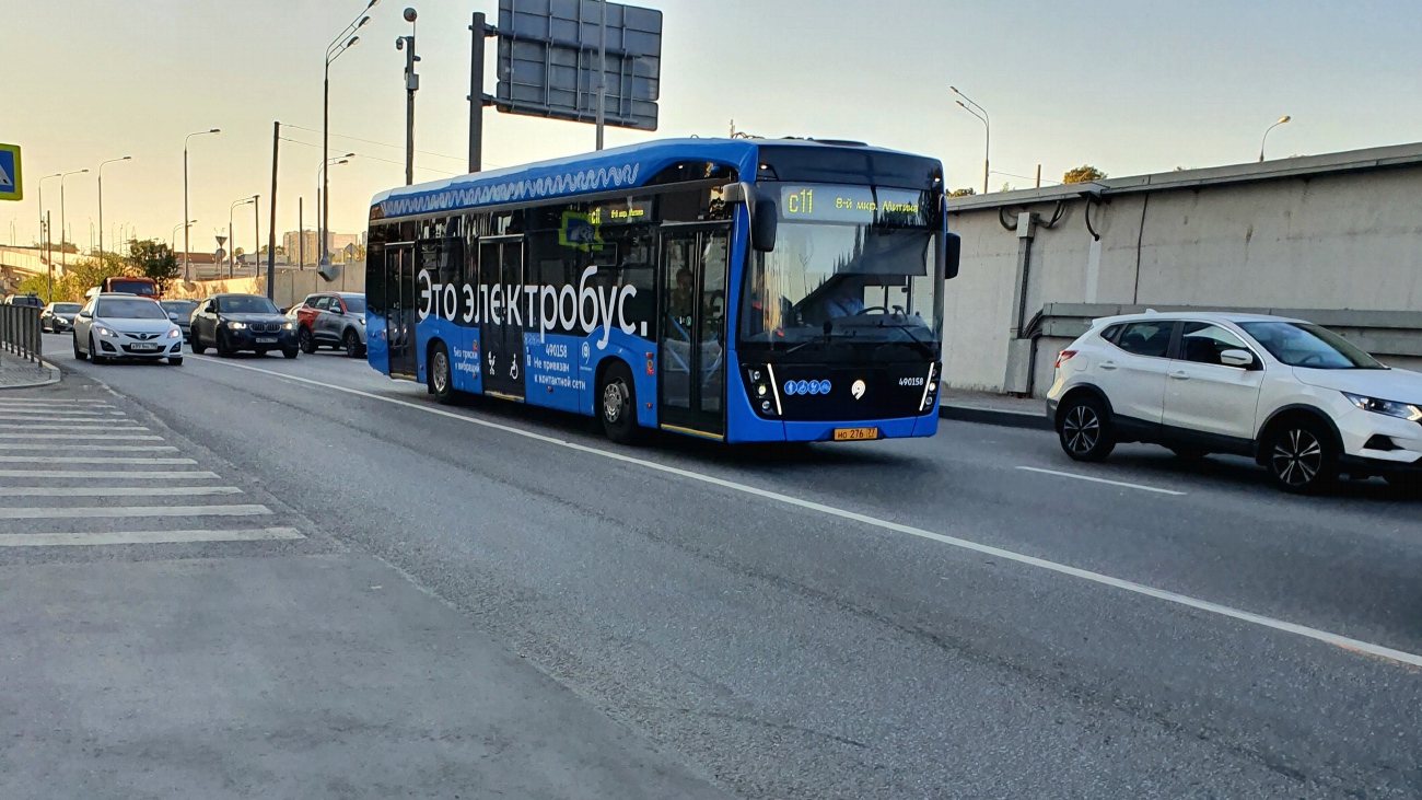 Москва, КАМАЗ-6282 № 490158