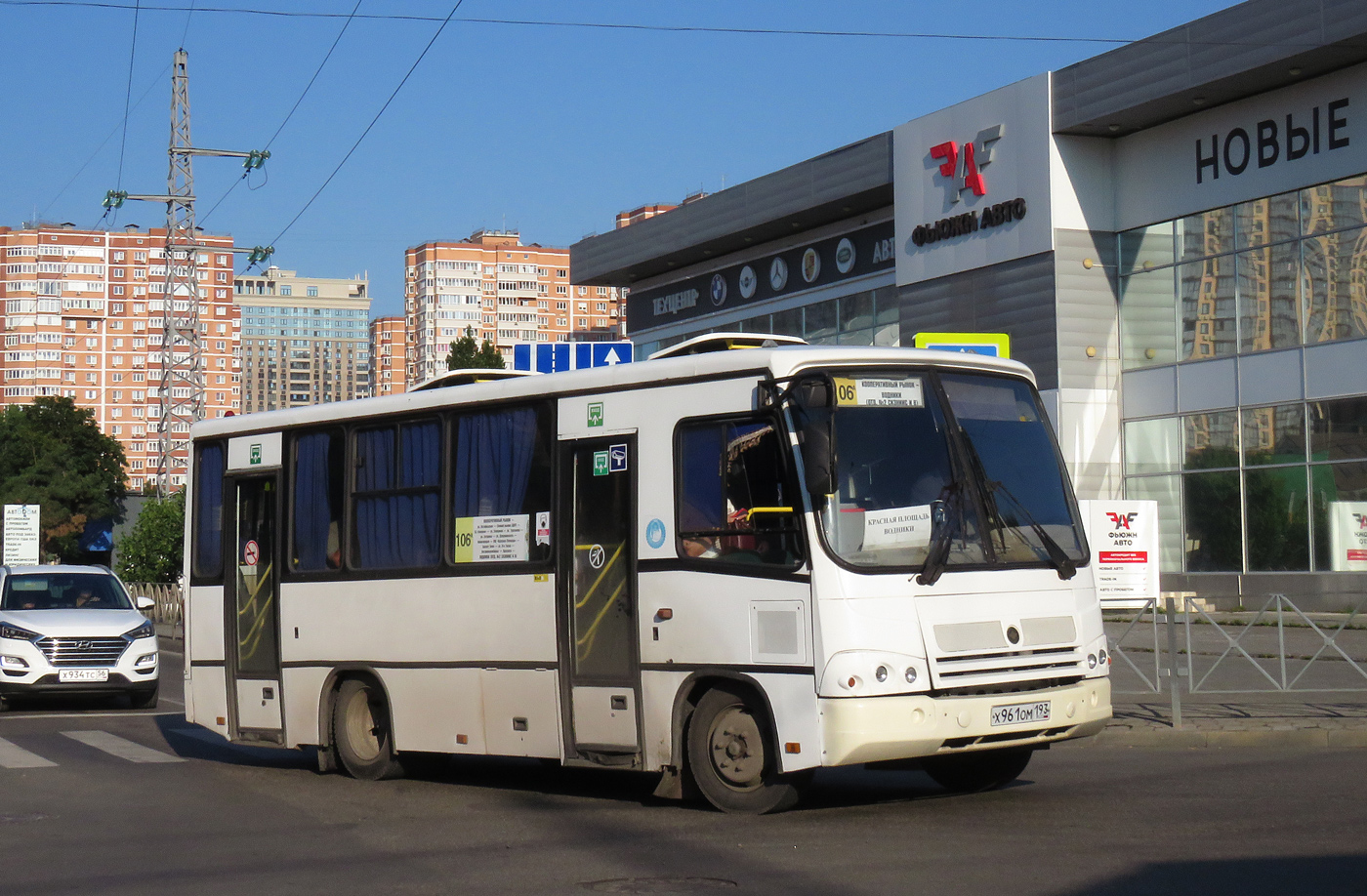 Краснодарский край, ПАЗ-320402-05 № Х 961 ОМ 193