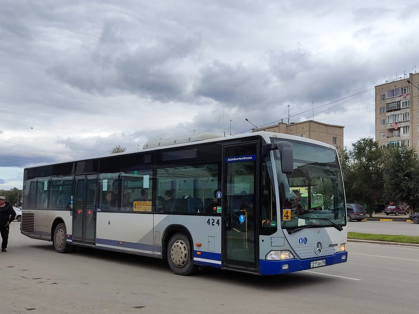 Абайская область, Mercedes-Benz O530Ü Citaro Ü № 424