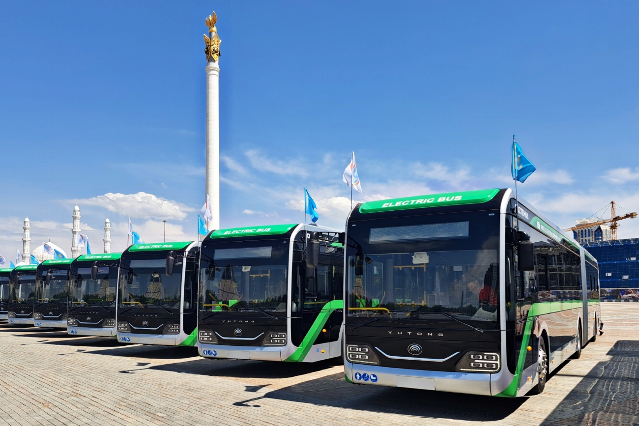 Астана, Yutong ZK6180BEVG (QazTehna) № E116; Астана — Новые автобусы