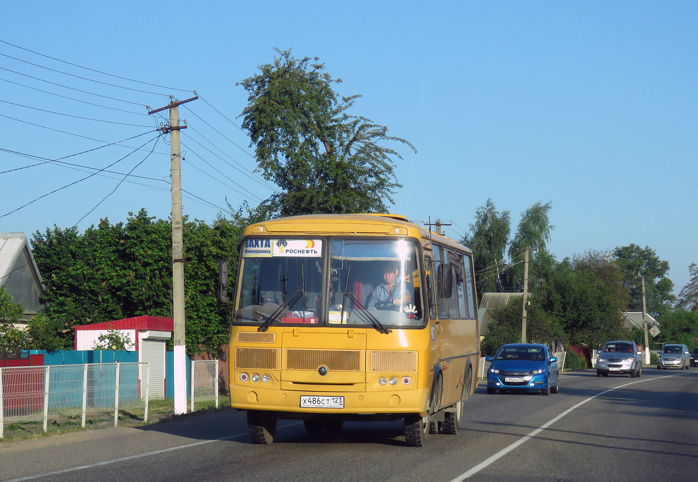 Краснодарский край, ПАЗ-32053 № Х 486 СТ 123