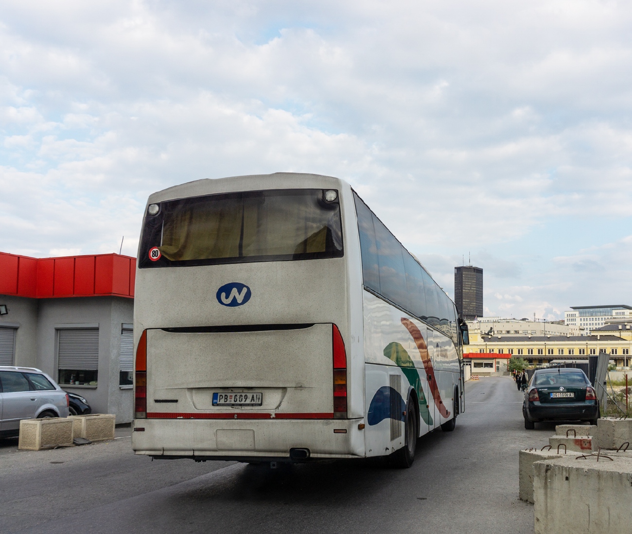Сербия, VDL Berkhof Axial 50 № PB 009-AH