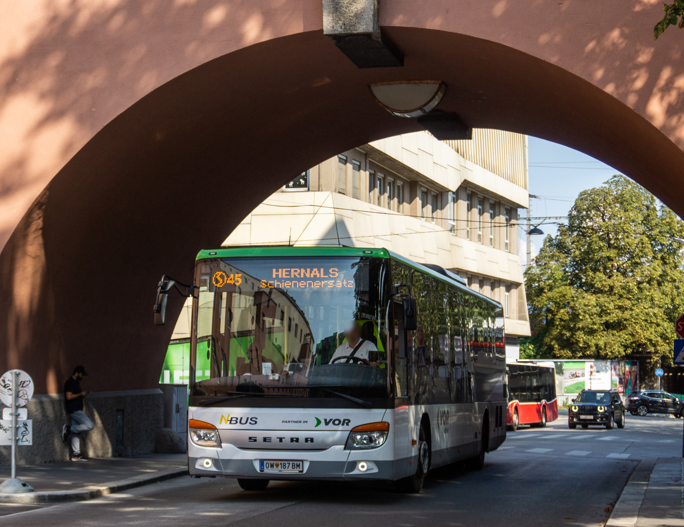 Австрия, Setra S415LE business № OW 187 BM