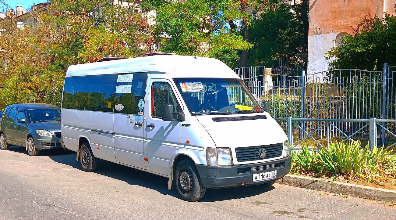 Севастополь, Volkswagen LT35 № А 116 АТ 92