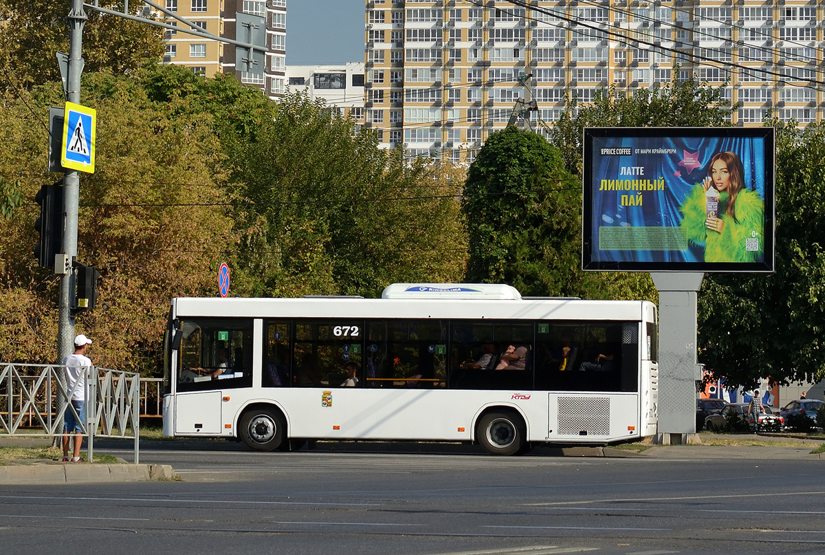 Краснодарский край, МАЗ-206.047 № 672