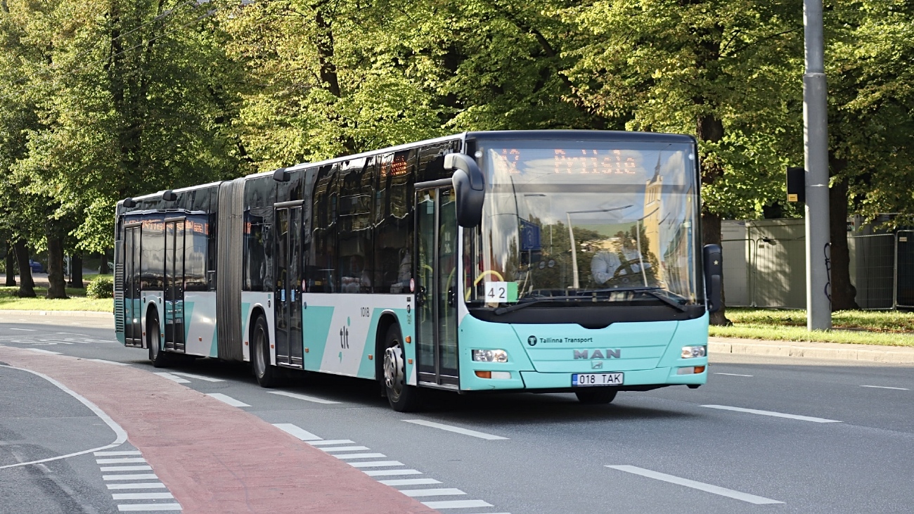 Эстония, MAN A40 Lion's City GL NG323 № 1018