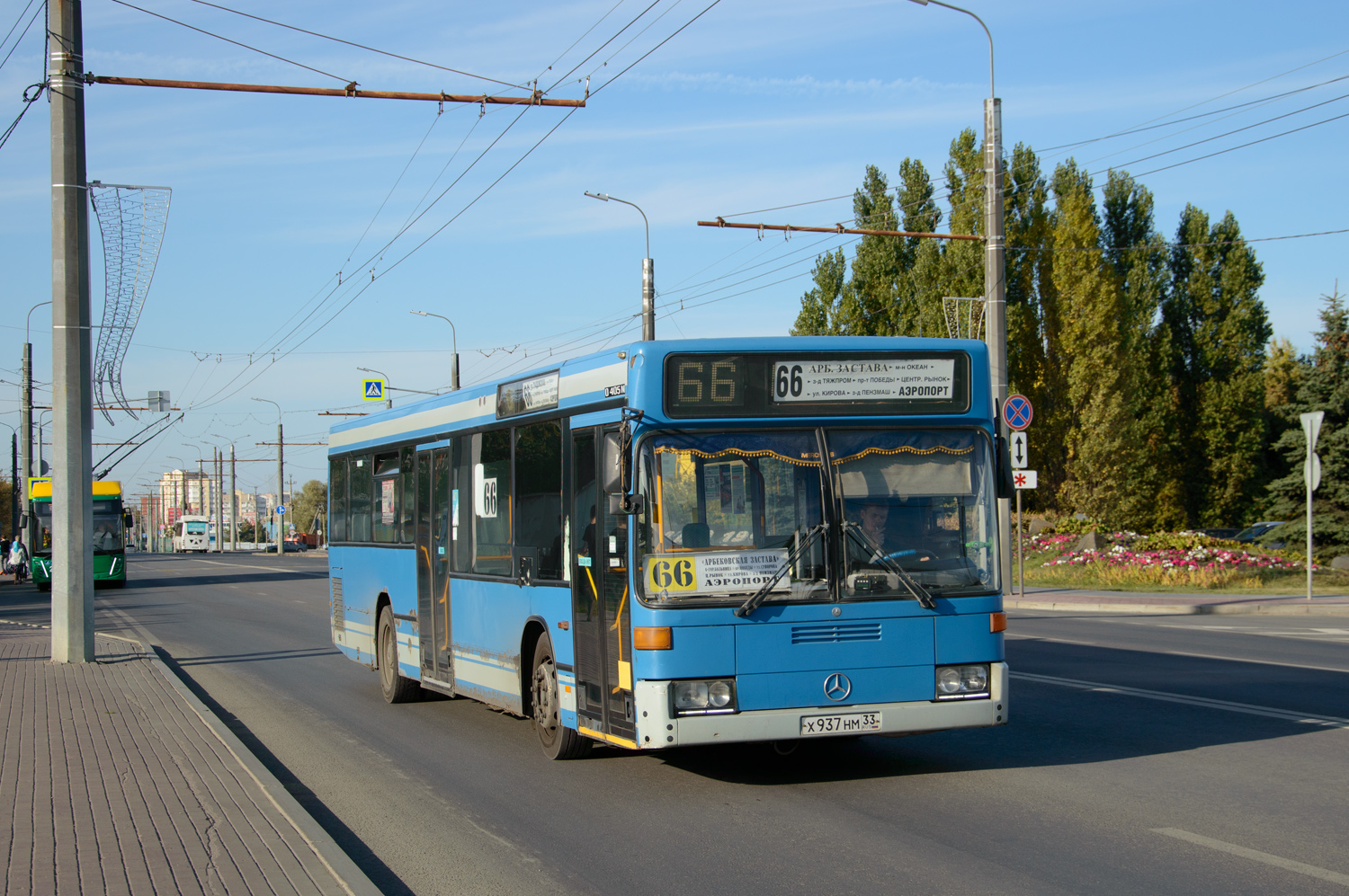Пензенская область, Mercedes-Benz O405N2 № Х 937 НМ 33