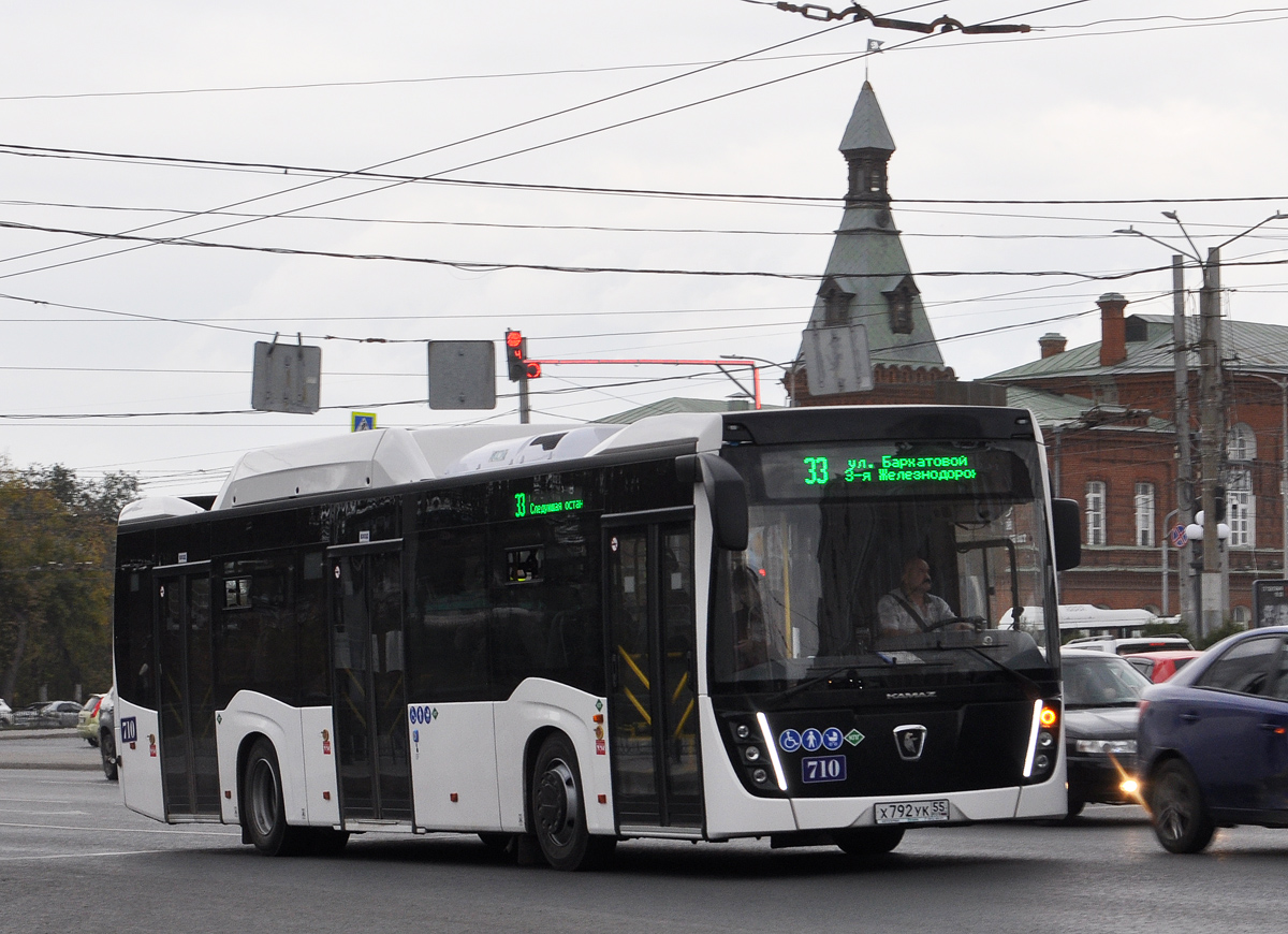 Омская область, НефАЗ-5299-40-57 (CNG) № 710