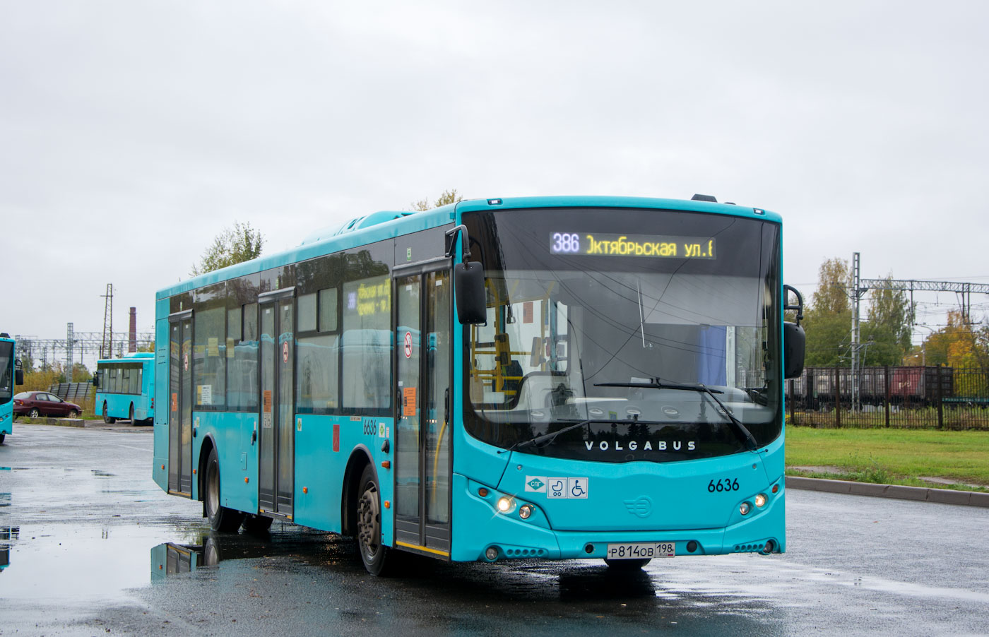 Санкт-Петербург, Volgabus-5270.G4 (LNG) № 6636