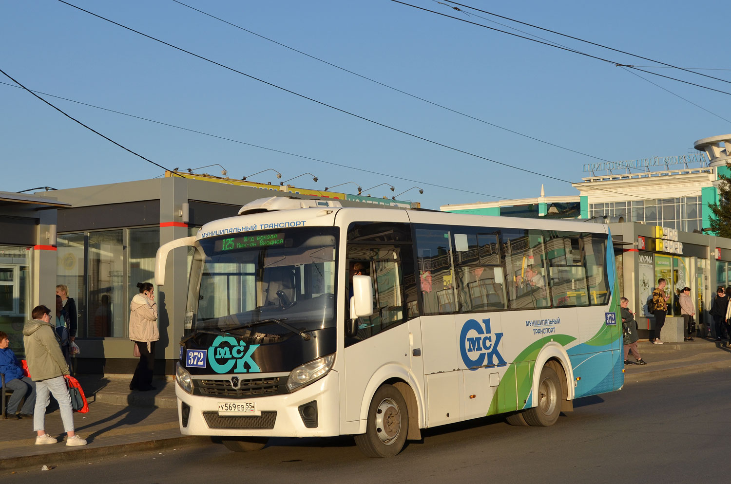 Омская область, ПАЗ-320435-04 "Vector Next" № 372