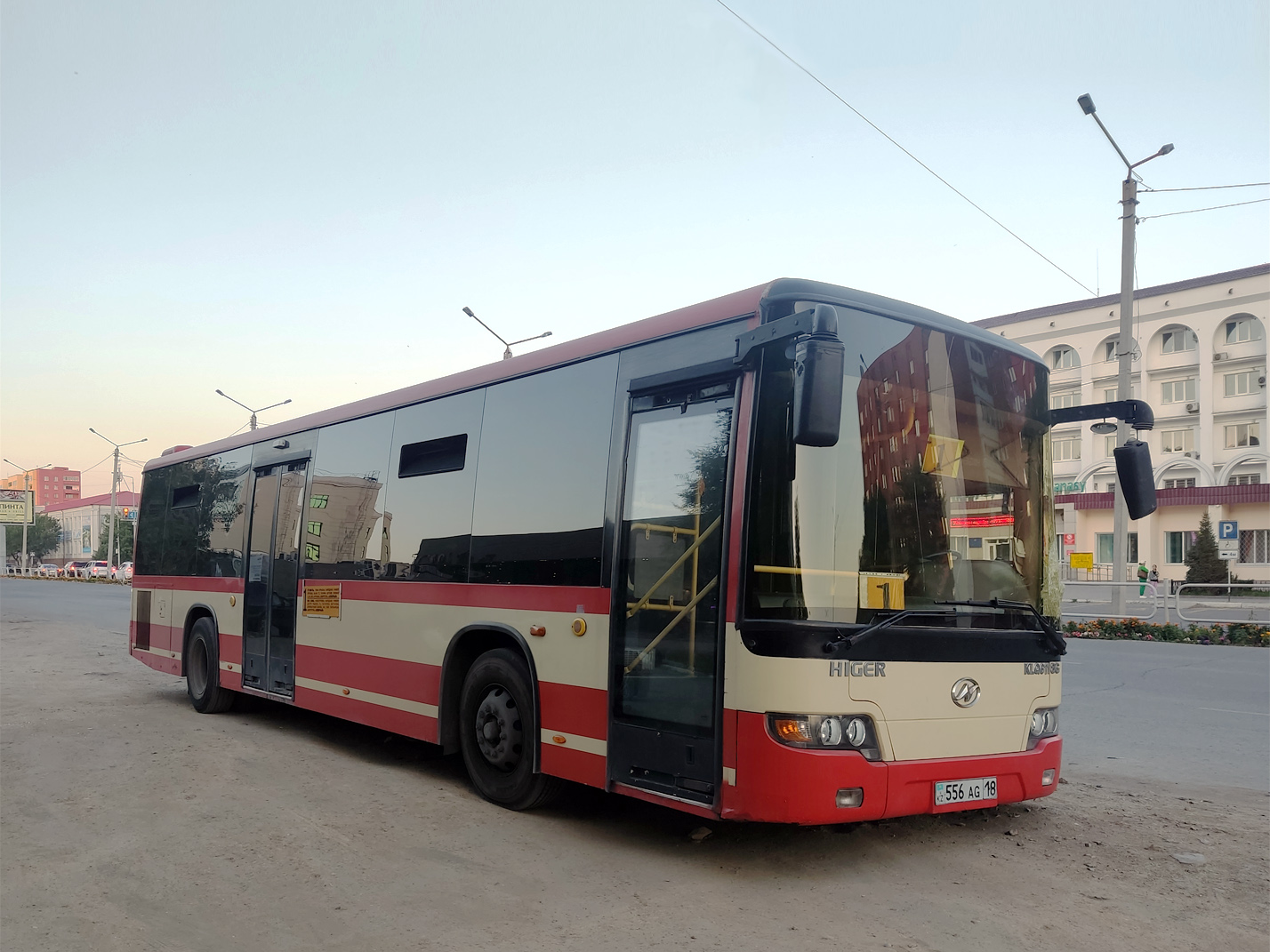 Абайская область, Higer KLQ6118G № 556 AG 18
