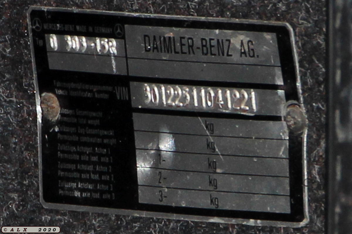 Воронежская область, Mercedes-Benz O303-15RHD № Х 066 ЕА 136