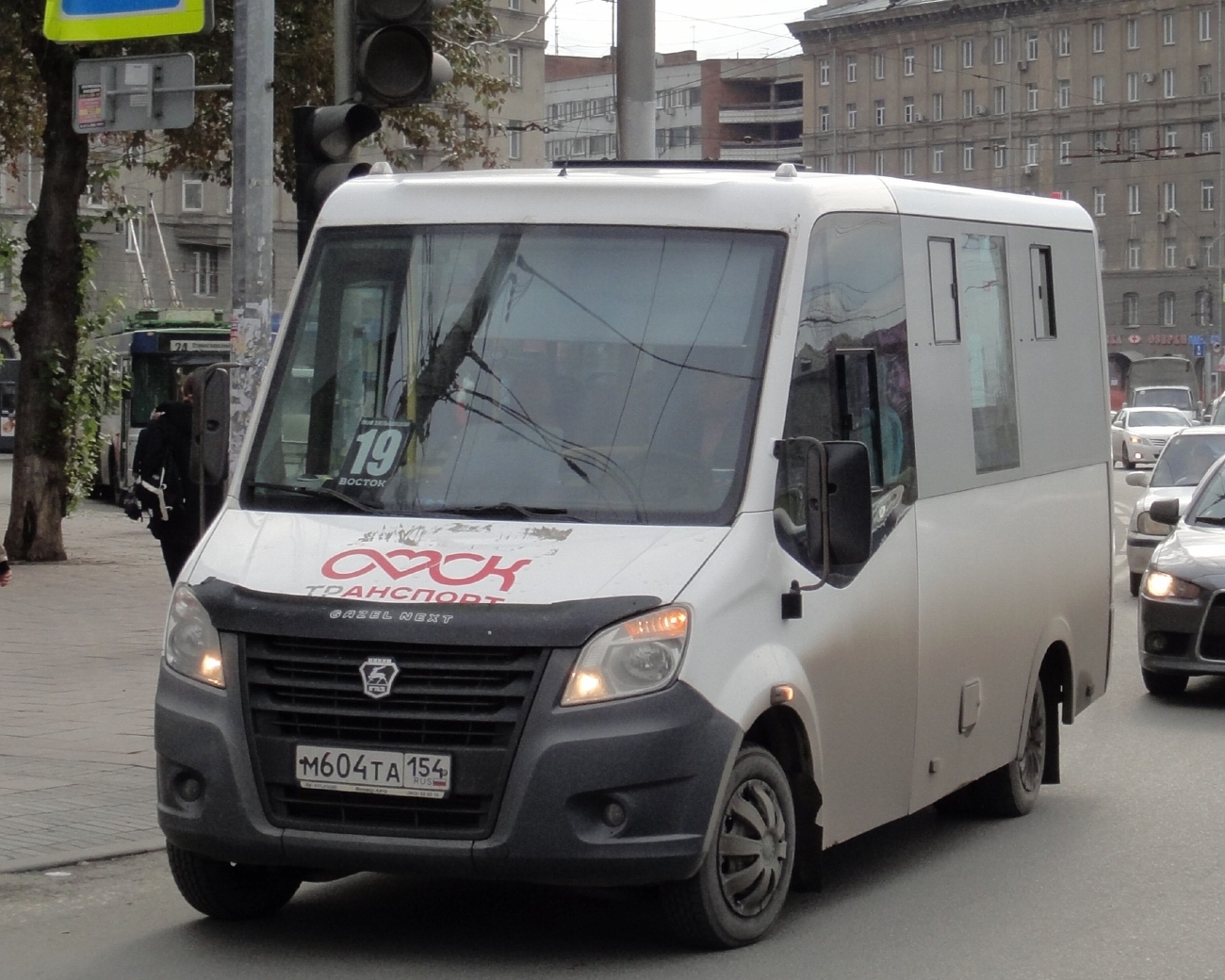 Новосибирская область, ГАЗ-A64R42 Next № М 604 ТА 154