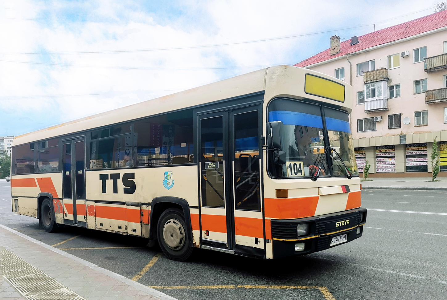 Костанайская область, Steyr SS11 HUA280 № P 744 WDM