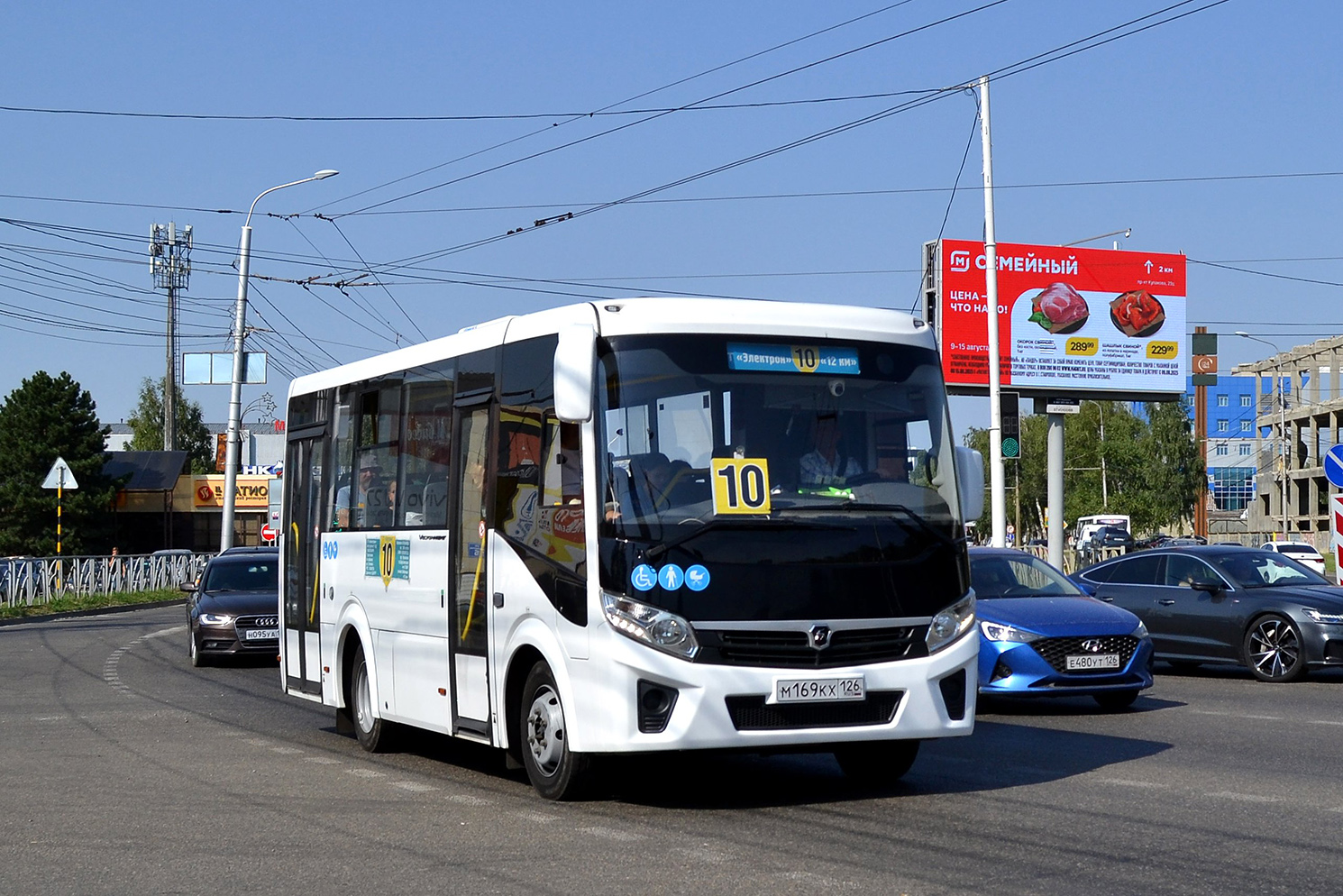 Ставропольский край, ПАЗ-320435-04 "Vector Next" № М 169 КХ 126