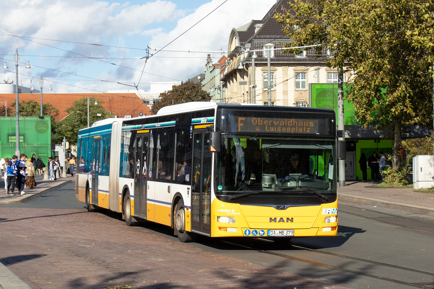 Гессен, MAN A23 Lion's City G NG323 № 379