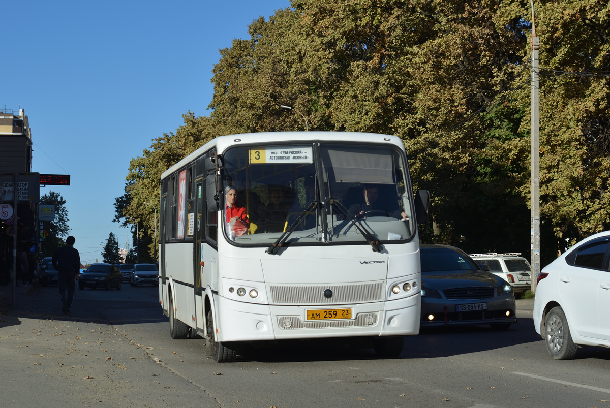 Краснодарский край, ПАЗ-320412-05 "Вектор" № АМ 259 23