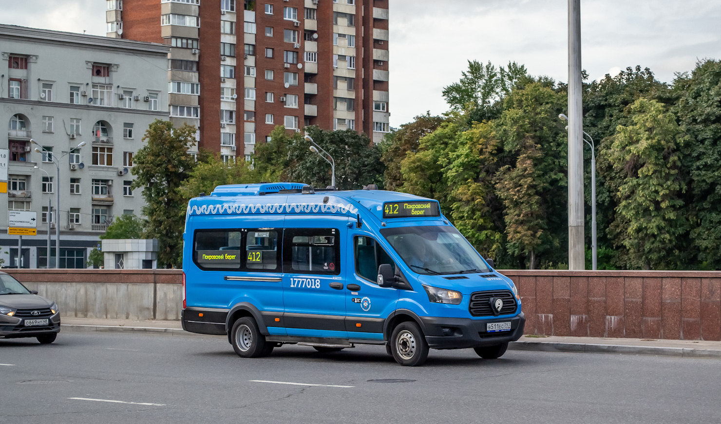 Москва, Нижегородец-222708 (Ford Transit FBD) № 1777018