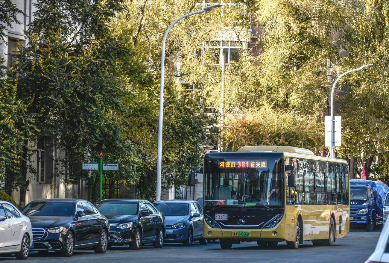 Китай, Yutong E10i (ZK6106BEVG6) № 381-10