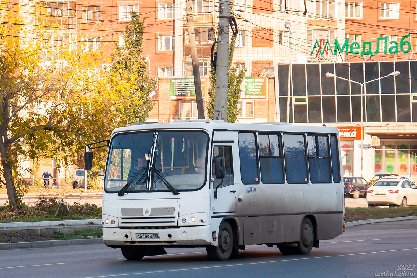 Омская область, ПАЗ-320302-08 № А 618 ОН 155