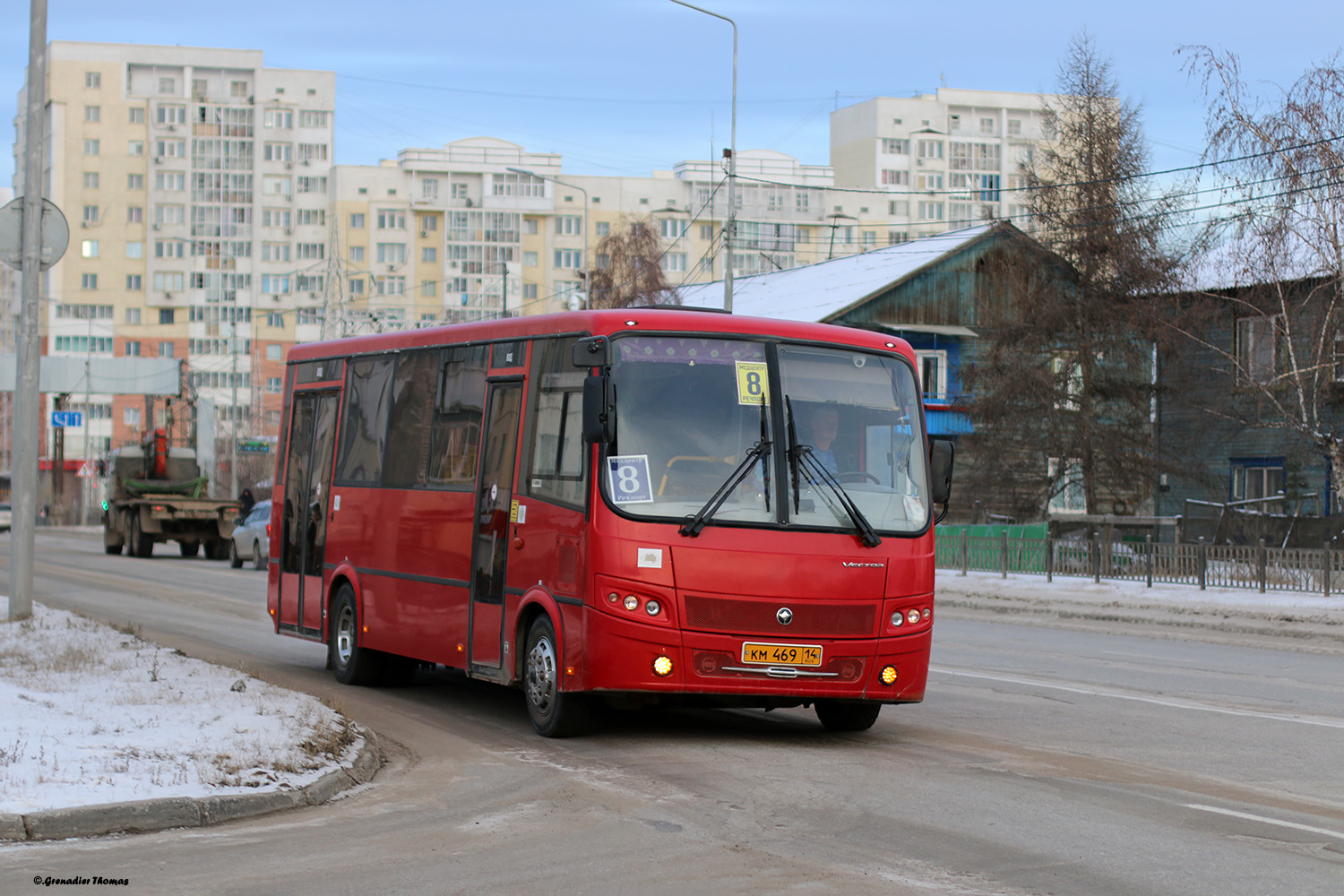 Саха (Якутия), ПАЗ-320414-14 "Вектор" № КМ 469 14